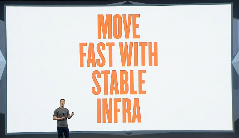 Move fast with stable infra
